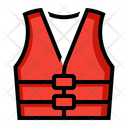 پیش‌نمایش فایل boating-vest از پک آیتم ایمنی با حاشیه رنگی