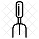 پیش‌نمایش فایل fork-358 از پک آیکون خطی باغ مزرعه