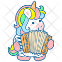 پیش‌نمایش فایل accordion-12521649 از پک تک شاخ بامزه