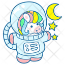 پیش‌نمایش فایل astronaut-12521665 از پک تک شاخ بامزه