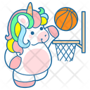 پیش‌نمایش فایل basketball-12521663 از پک تک شاخ بامزه