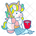 پیش‌نمایش فایل broom-12521589 از پک تک شاخ بامزه