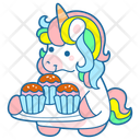 پیش‌نمایش فایل cupcake-12521620 از پک تک شاخ بامزه