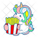پیش‌نمایش فایل french-fries-12521614 از پک تک شاخ بامزه