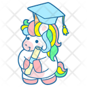 پیش‌نمایش فایل graduation-12521689 از پک تک شاخ بامزه