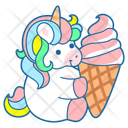 پیش‌نمایش فایل ice-cream-12521597 از پک تک شاخ بامزه