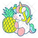 پیش‌نمایش فایل pineapple-12521602 از پک تک شاخ بامزه