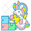 پیش‌نمایش فایل puzzle-12521634 از پک تک شاخ بامزه