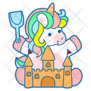 پیش‌نمایش فایل sand-castle-12521659 از پک تک شاخ بامزه