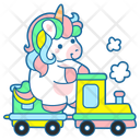 پیش‌نمایش فایل train-12521671 از پک تک شاخ بامزه