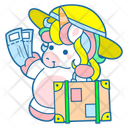 پیش‌نمایش فایل travelling-bag-12521697 از پک تک شاخ بامزه