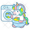 پیش‌نمایش فایل washing-machine-12521588 از پک تک شاخ بامزه