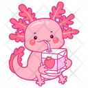 پیش‌نمایش فایل axolotl-drinking-strawberry-milk-12418746 از پک اکسولوتل صورتی
