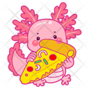پیش‌نمایش فایل axolotl-eat-pizza-12418769 از پک اکسولوتل صورتی