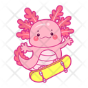 پیش‌نمایش فایل axolotl-enjoy-skateboard-12418790 از پک اکسولوتل صورتی