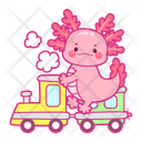 پیش‌نمایش فایل axolotl-on-train-12418806 از پک اکسولوتل صورتی