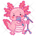 پیش‌نمایش فایل axolotl-playing-sound-12418726 از پک اکسولوتل صورتی