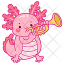 پیش‌نمایش فایل axolotl-playing-trumpet-12418724 از پک اکسولوتل صورتی