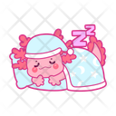پیش‌نمایش فایل axolotl-sleeping-12418812 از پک اکسولوتل صورتی