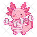 پیش‌نمایش فایل axolotl-with-barbel-12418787 از پک اکسولوتل صورتی