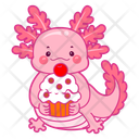 پیش‌نمایش فایل axolotl-with-cupcake-12418751 از پک اکسولوتل صورتی