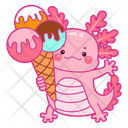 پیش‌نمایش فایل axolotl-with-ice-cream-12418752 از پک اکسولوتل صورتی