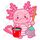 پیش‌نمایش فایل axolotl-with-wipe-12418737 از پک اکسولوتل صورتی