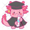 پیش‌نمایش فایل graduation-axolotl-12418836 از پک اکسولوتل صورتی