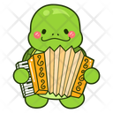 پیش‌نمایش فایل accordion-12683445 از پک لاک پشت بامزه