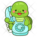 پیش‌نمایش فایل calling-12683429 از پک لاک پشت بامزه