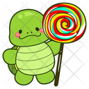 پیش‌نمایش فایل candy-12683414 از پک لاک پشت بامزه