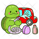 پیش‌نمایش فایل car-wash-12683378 از پک لاک پشت بامزه
