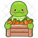 پیش‌نمایش فایل carrot-12683404 از پک لاک پشت بامزه