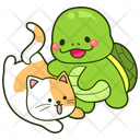 پیش‌نمایش فایل cat-12683480 از پک لاک پشت بامزه