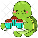 پیش‌نمایش فایل cupcake-12683417 از پک لاک پشت بامزه