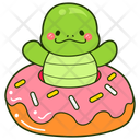 پیش‌نمایش فایل doughnut-12683420 از پک لاک پشت بامزه