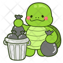 پیش‌نمایش فایل garbage-12683381 از پک لاک پشت بامزه