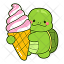 پیش‌نمایش فایل ice-cream-12683394 از پک لاک پشت بامزه