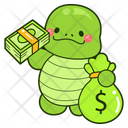 پیش‌نمایش فایل money-12683427 از پک لاک پشت بامزه