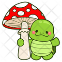 پیش‌نمایش فایل mushroom-12683506 از پک لاک پشت بامزه