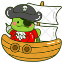 پیش‌نمایش فایل pirates-12683478 از پک لاک پشت بامزه