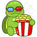 پیش‌نمایش فایل popcorn-12683422 از پک لاک پشت بامزه