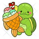پیش‌نمایش فایل taiyaki-12683368 از پک لاک پشت بامزه