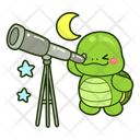 پیش‌نمایش فایل telescope-12683493 از پک لاک پشت بامزه