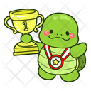 پیش‌نمایش فایل winner-12683453 از پک لاک پشت بامزه