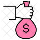 پیش‌نمایش فایل hand-with-money-bag-11313377 از پک خیریه و تأمین مالی