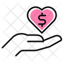 پیش‌نمایش فایل heart-with-dollar-sign-in-hand-11313337 از پک خیریه و تأمین مالی