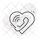 پیش‌نمایش فایل heart-with-call-symbol-11337844 از پک خیریه