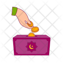 پیش‌نمایش فایل charity-box-11084330 از پک عنصر ماه رمضان مبارک