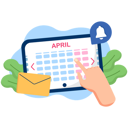 پیش‌نمایش فایل schedule-management-7328810 از پک تقویم
